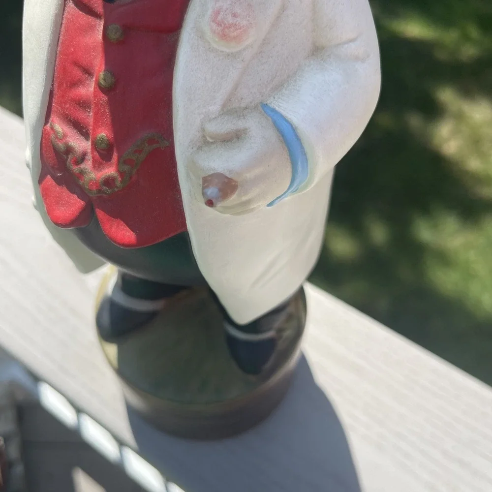 1960 Vintage Hand painted Alberts's Decanter Kentucky Southern Gentleman Colonel